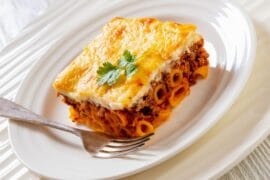 Elite Greece Travels – Luxury Tours in Greece, Pastitsio