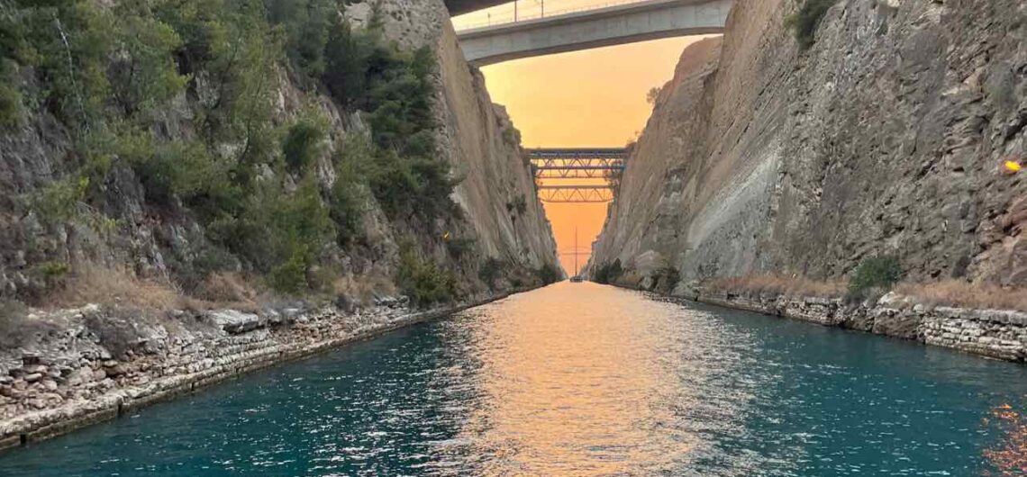 Corinth Canal Boat Tour – Elite Greece Travels