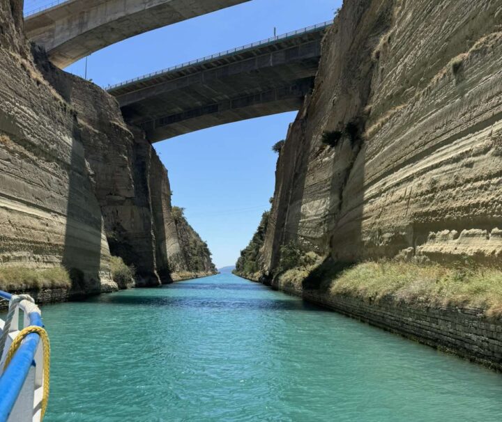 Corinth Canal Boat Tour – Elite Greece Travels