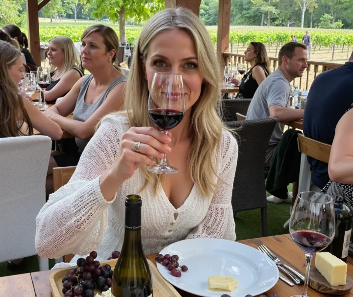 Santorini wine tasting