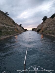 Corinth Canal Classic Cruise - Glass-bottom boat Corinth Canal