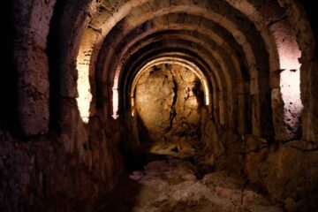 Necromanteion of Acheron archaeological site in Epirus Greece